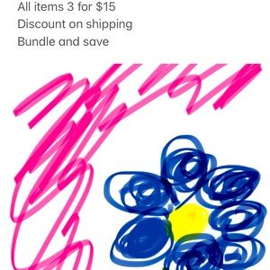 SPRING CLEANING All items 3/$15& Shipping Discount